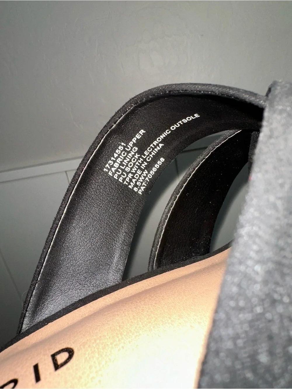 Black Suede Crisscross Espadrille Wedge Slides